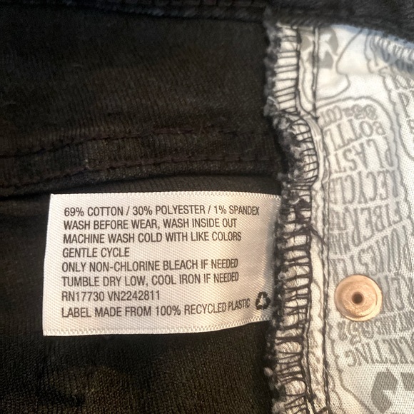 Wild Fable black high waisted shorts size 00 - Picture 3 of 4